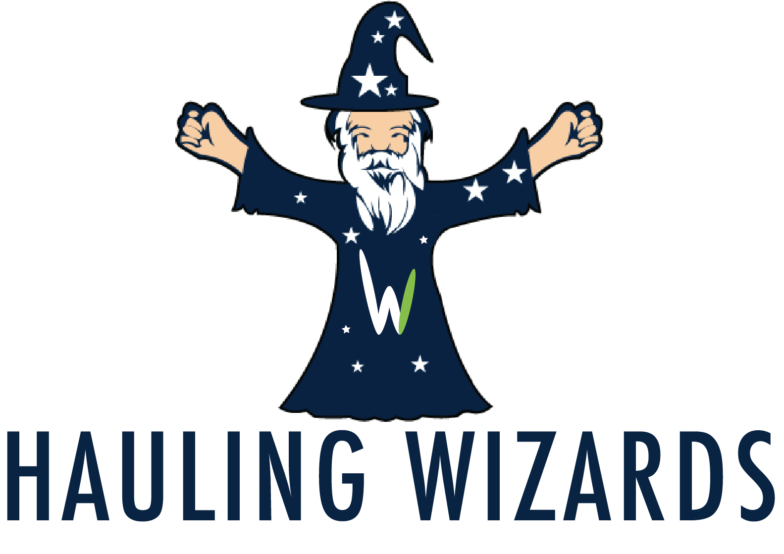 Hauling Wizards Logo