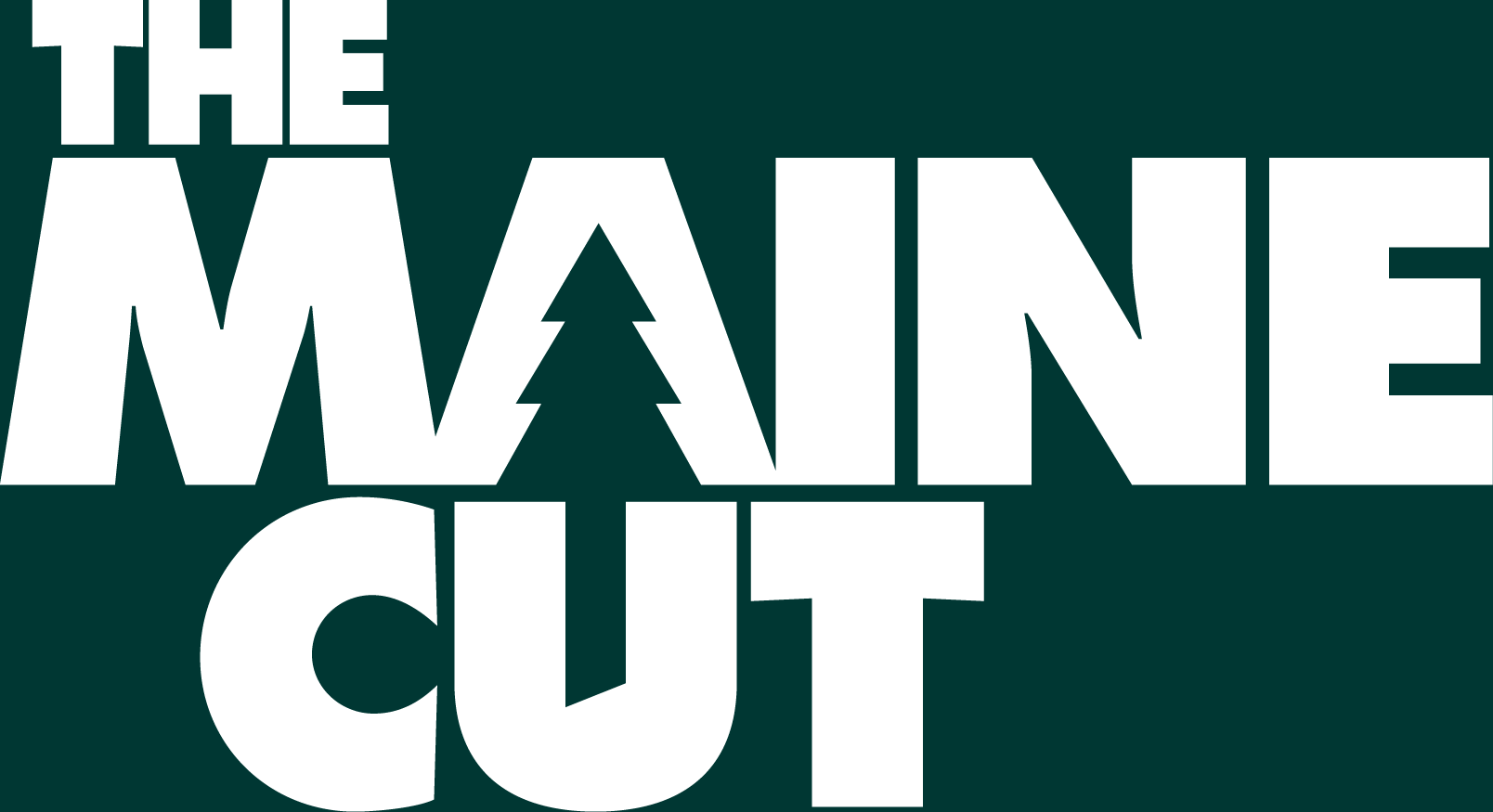 The Maine Cut Construction Logo