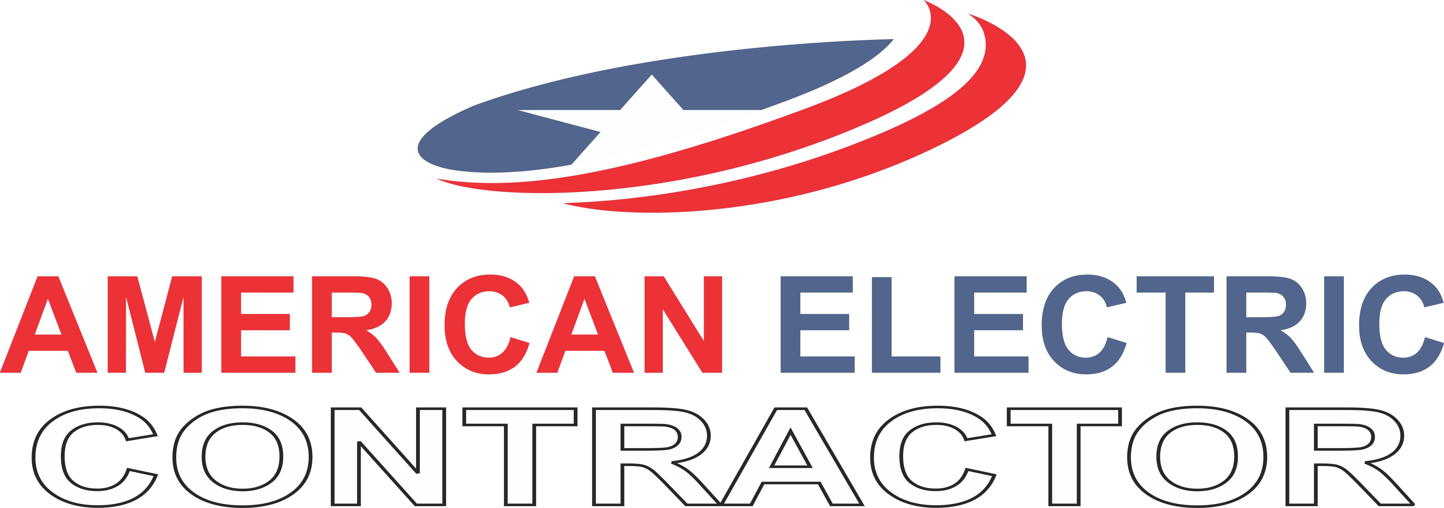 American Electric Contractor Logo