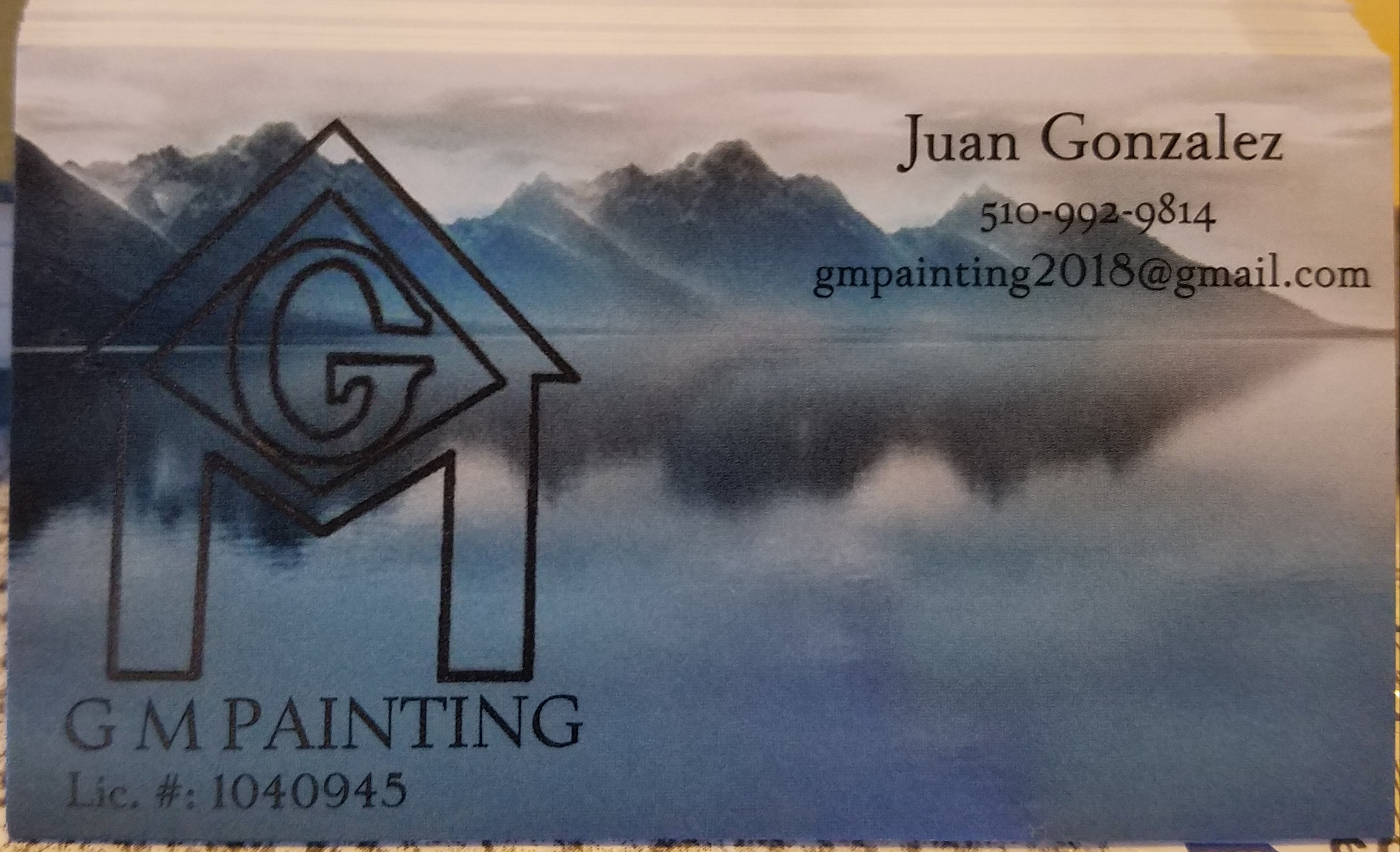G M Painting Logo