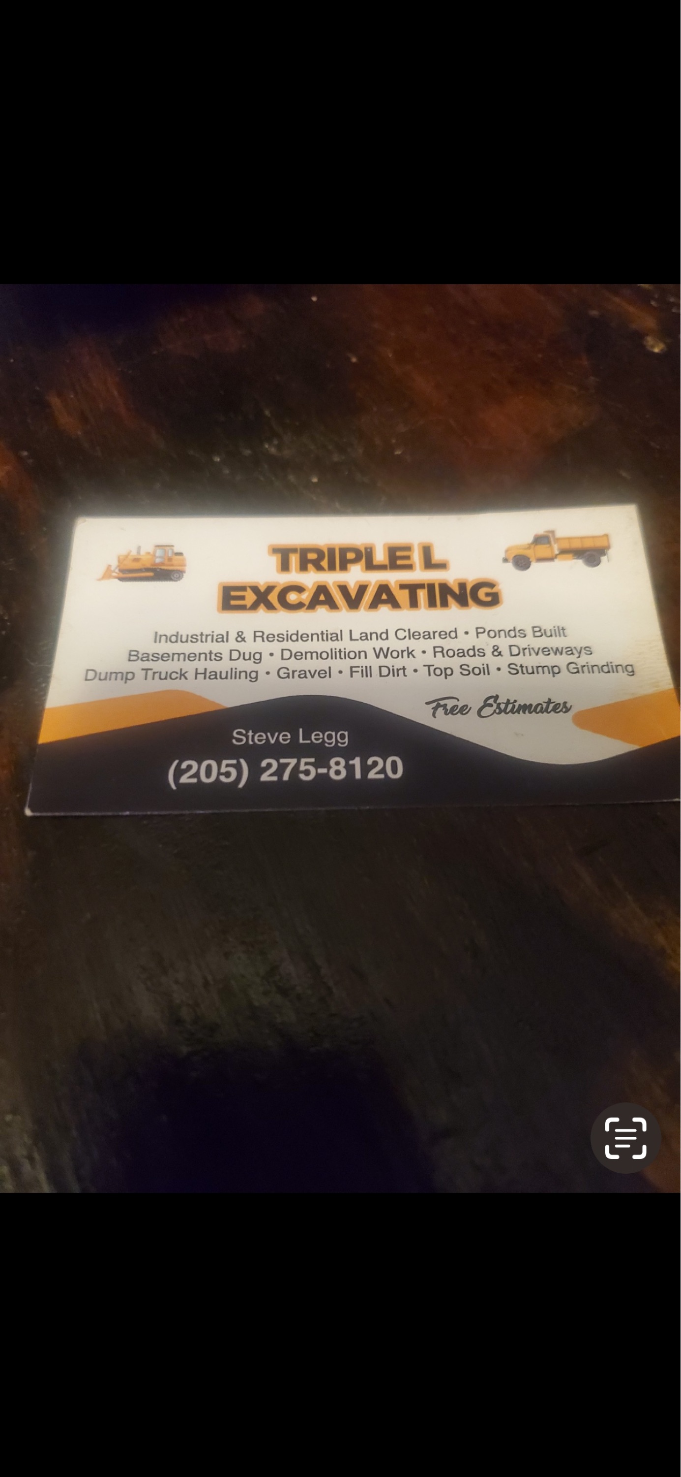 Triple L Excavating, Inc. Logo