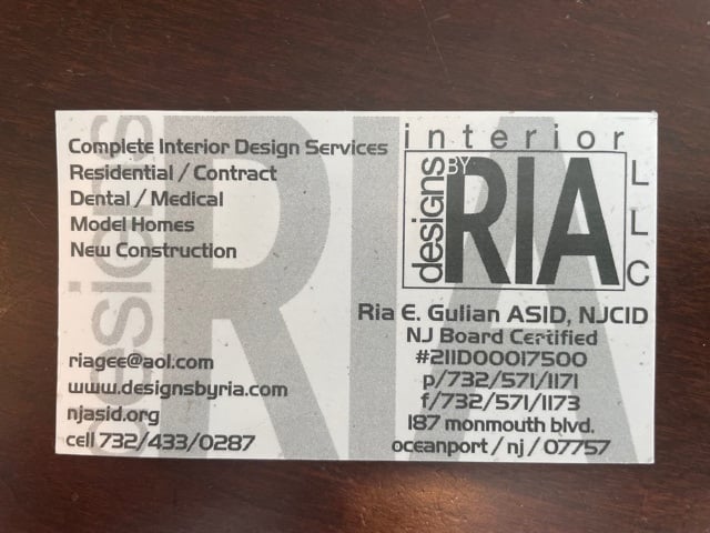 Interior Designs by Ria, LLC Logo