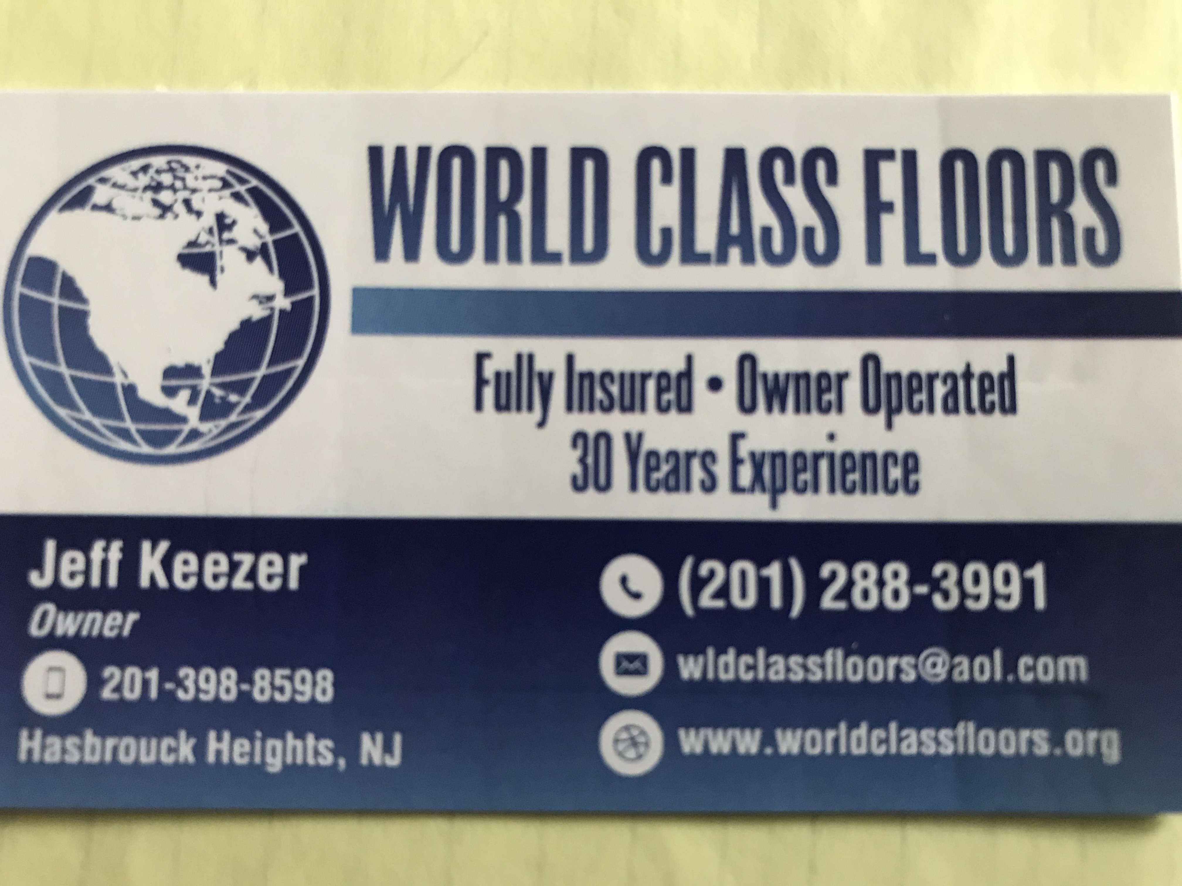World Class Floors Logo