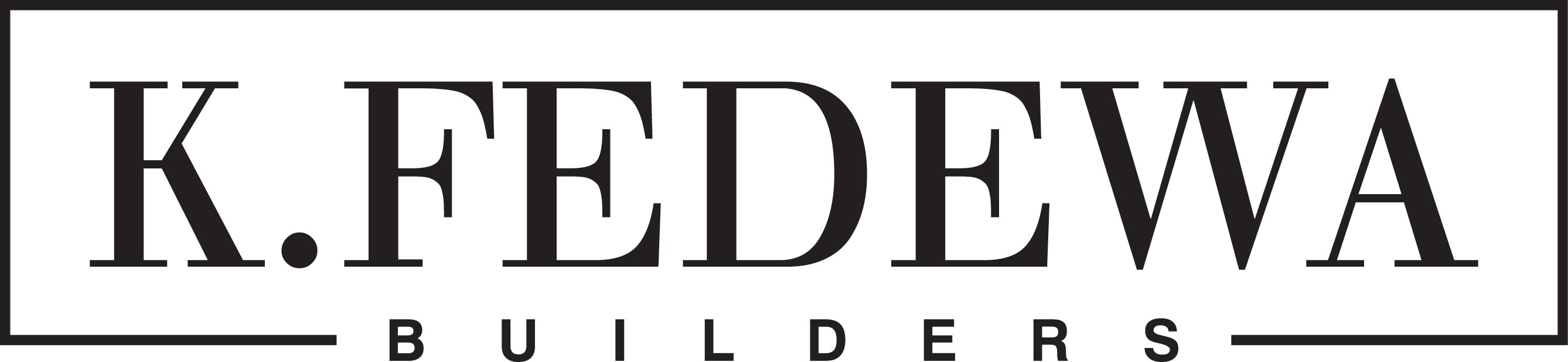 K. Fedewa Builders, Inc. Logo