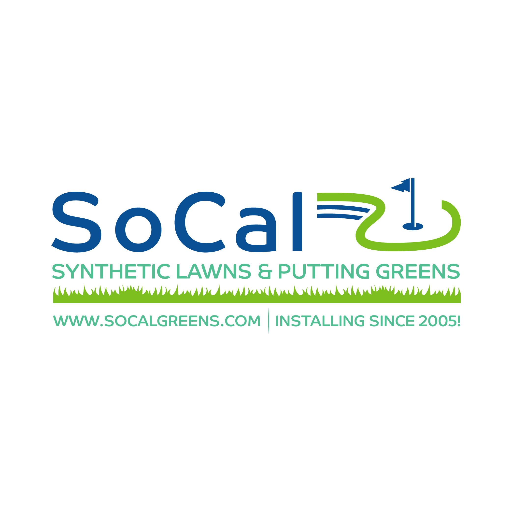 SoCal Synthetic Lawns & Putting Greens, Inc. Logo