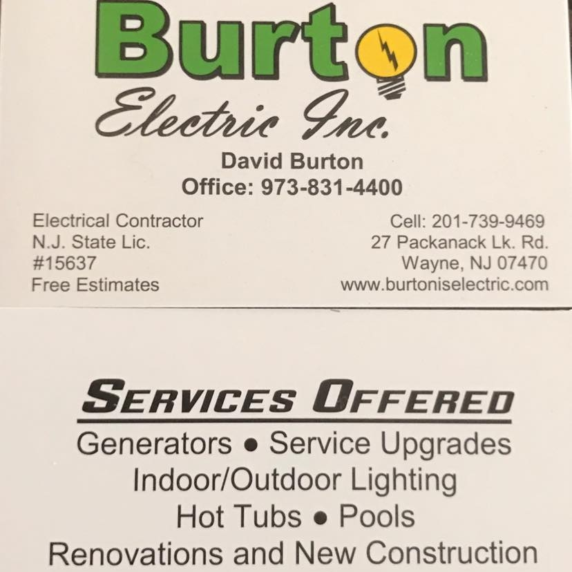 Burton Electric, Inc. Logo