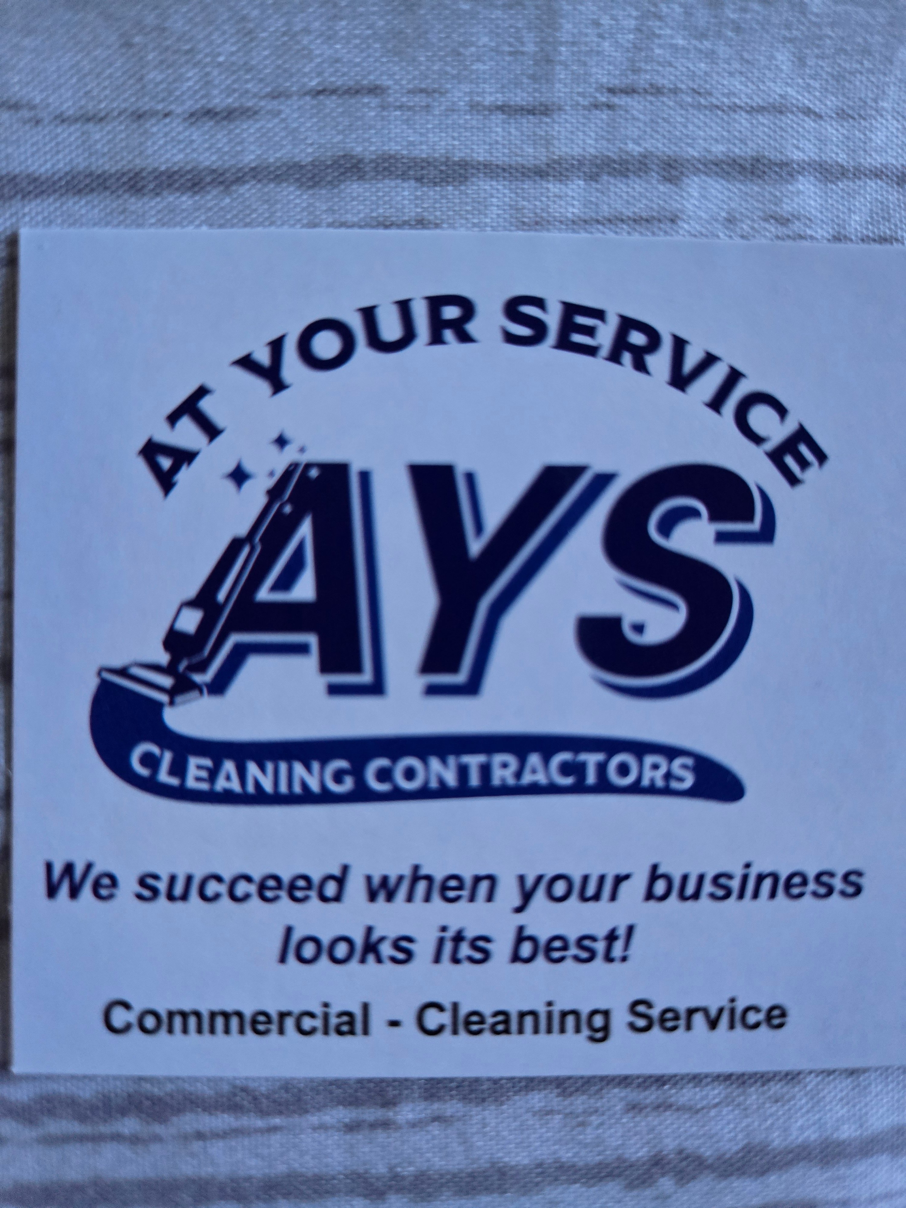 At Your Service Cleaning Contractors Logo