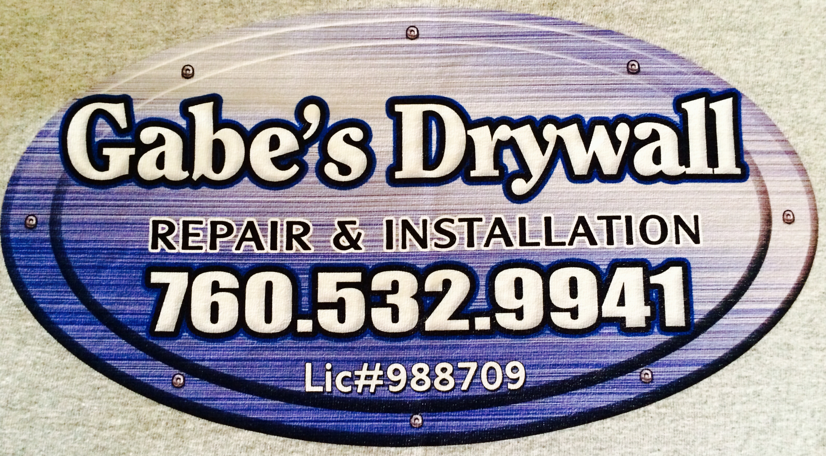Gabe's Drywall Logo