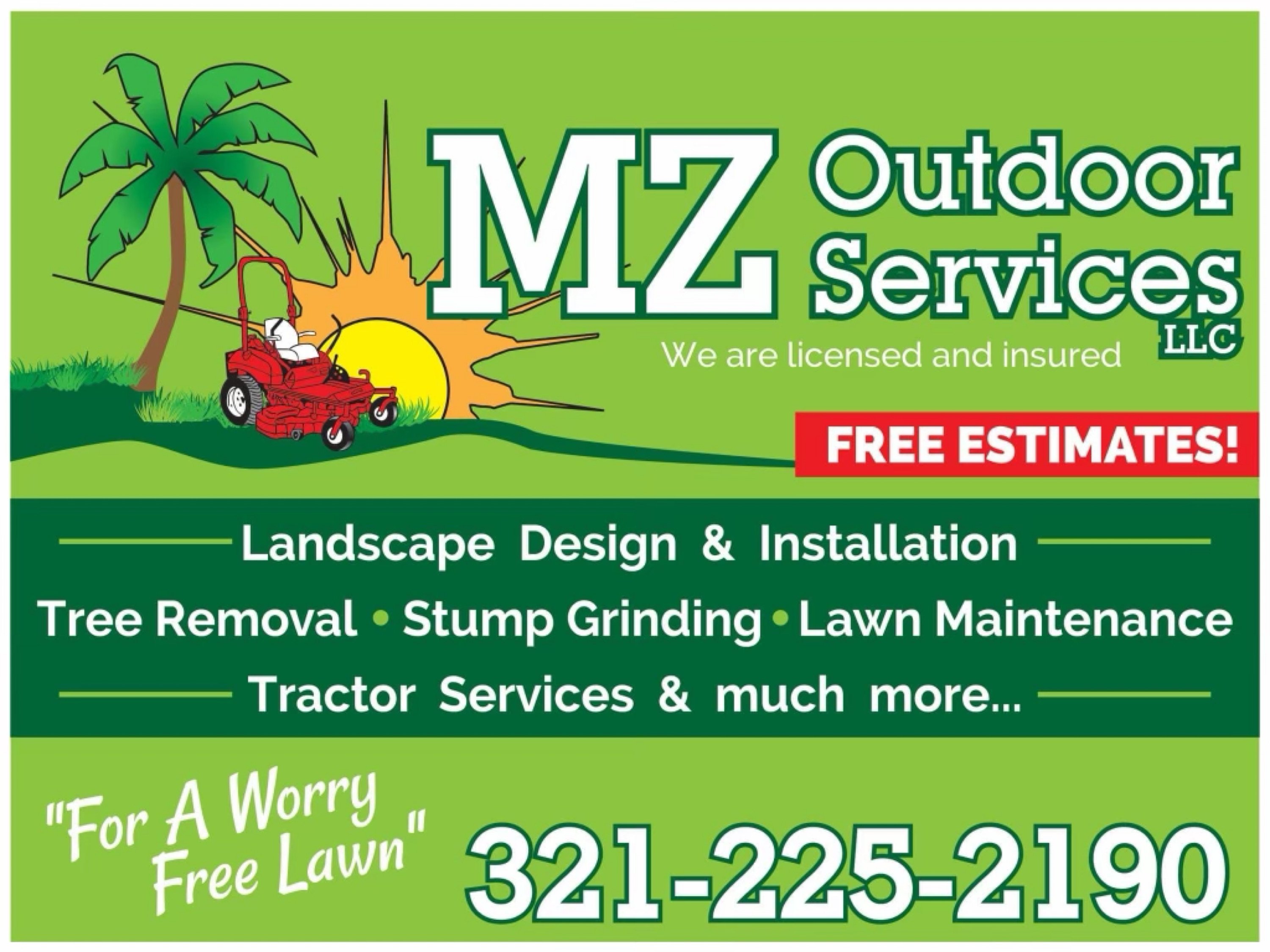 MZ Outdoor Services, LLC Logo