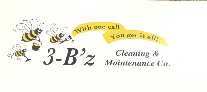 3-B'z Cleaning & Maintenance Co. Logo