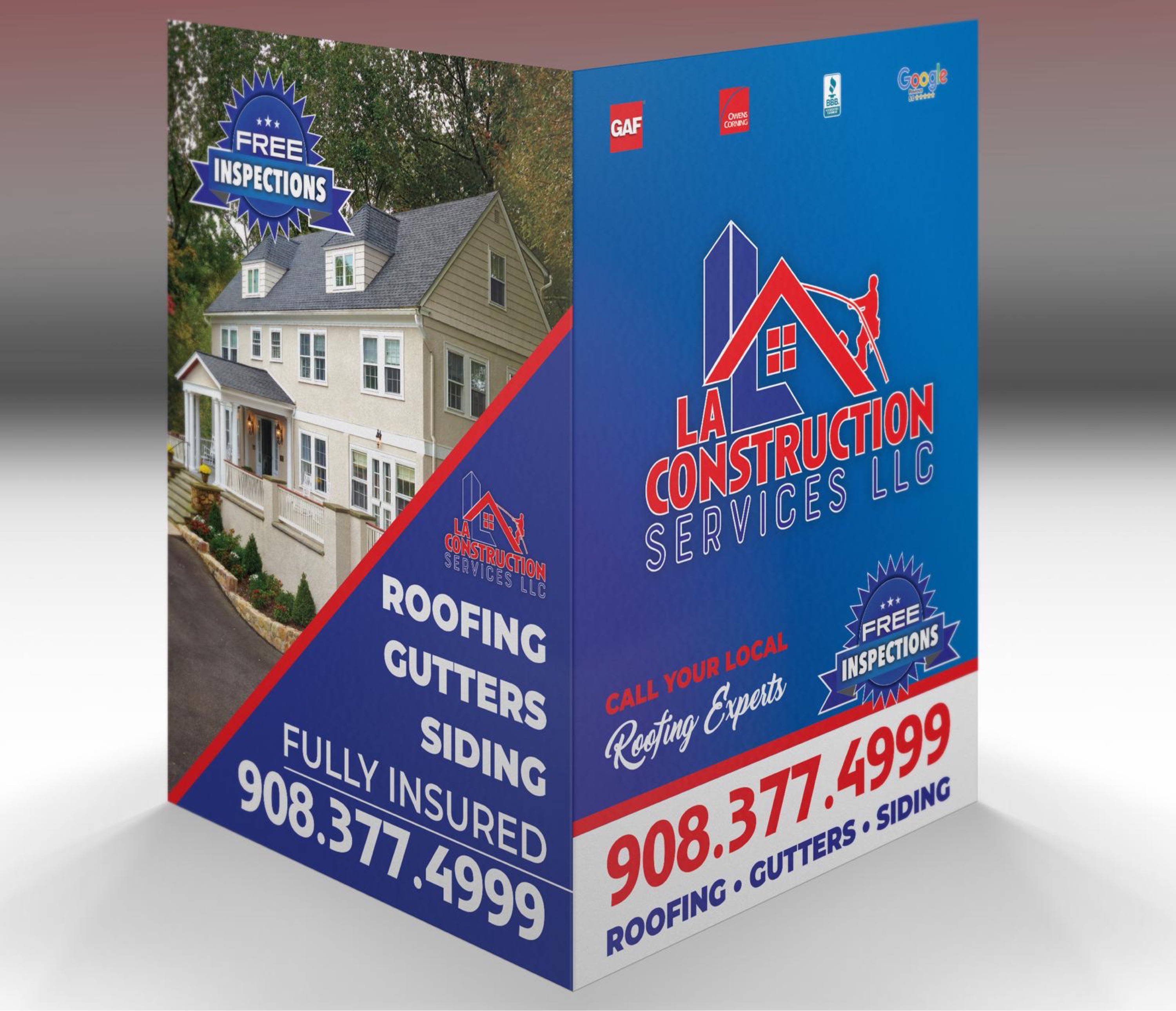LA Construction Services Logo