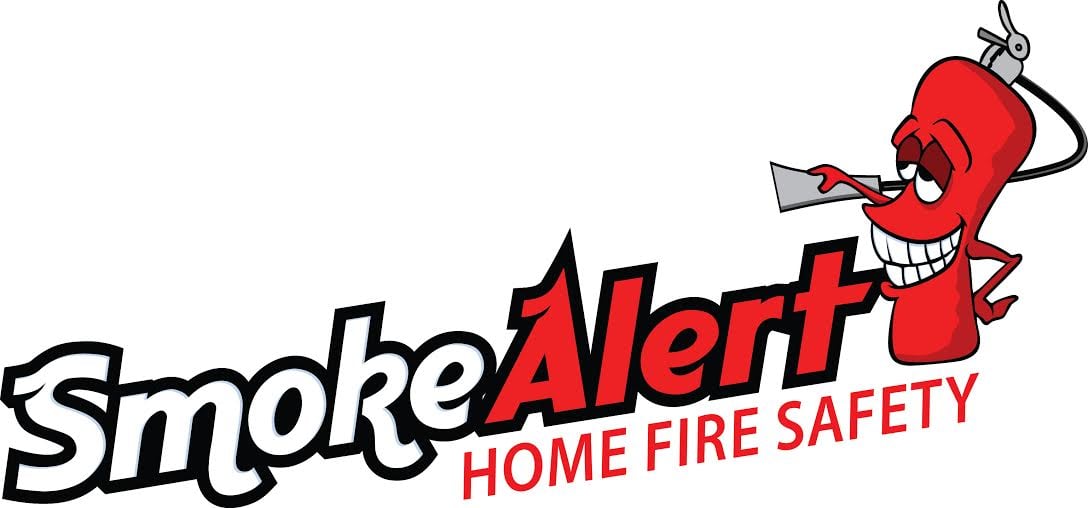 Smoke Alert Home Fire Safety Logo