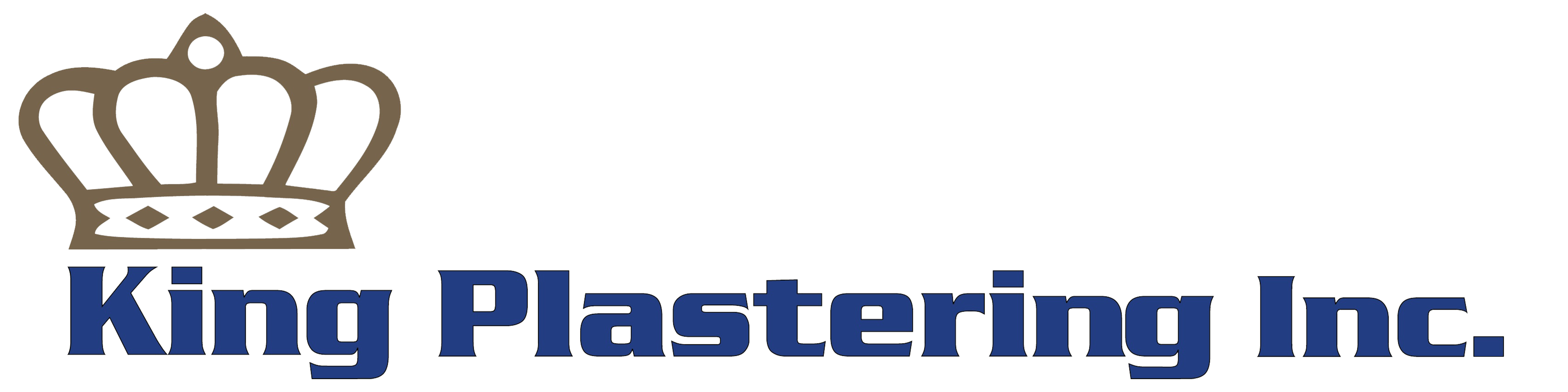King Plastering, Inc. Logo