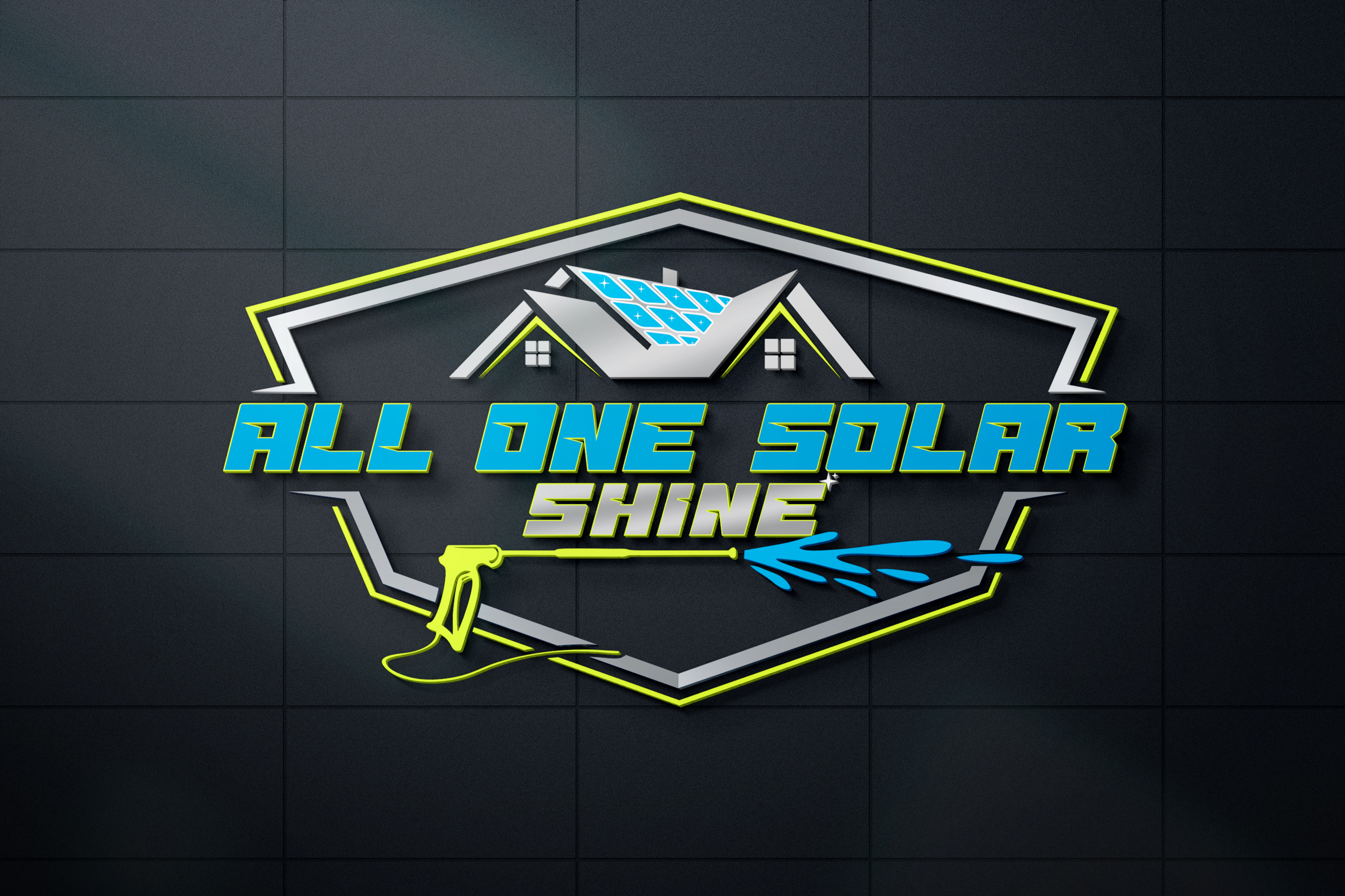 All One Solar Shine - Unlicensed Contractor Logo