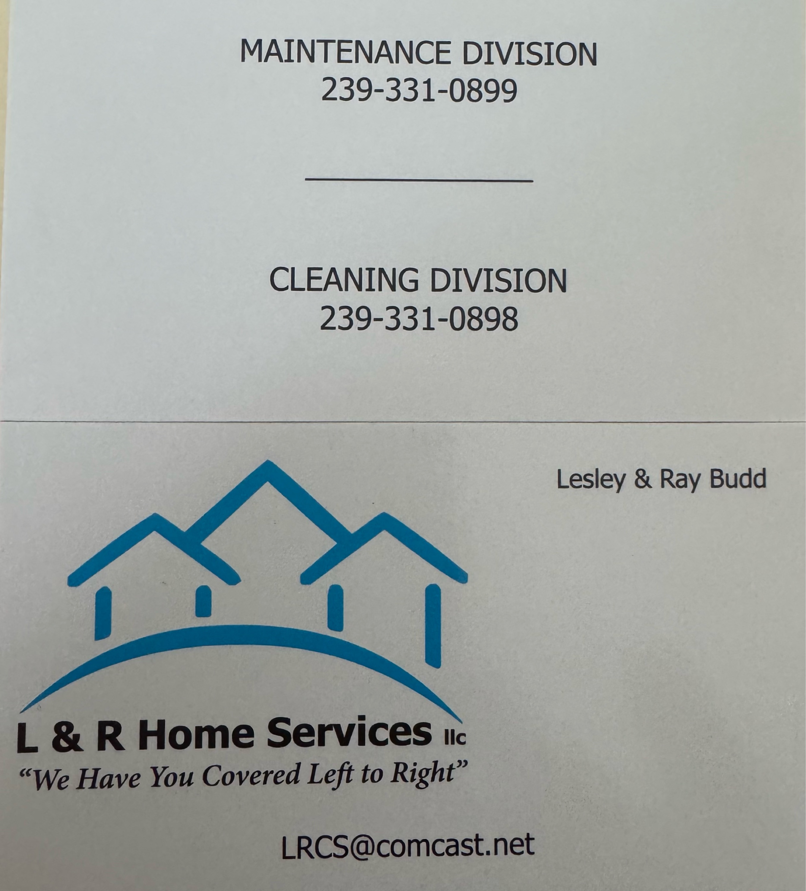 L & R Home Services, LLC Logo