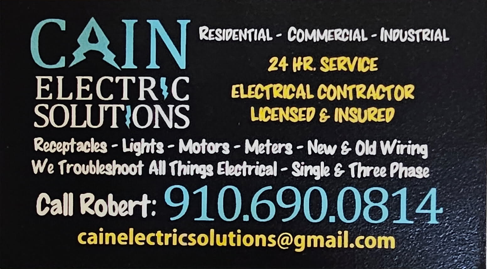 Cain Electric Solutions, LLC Logo