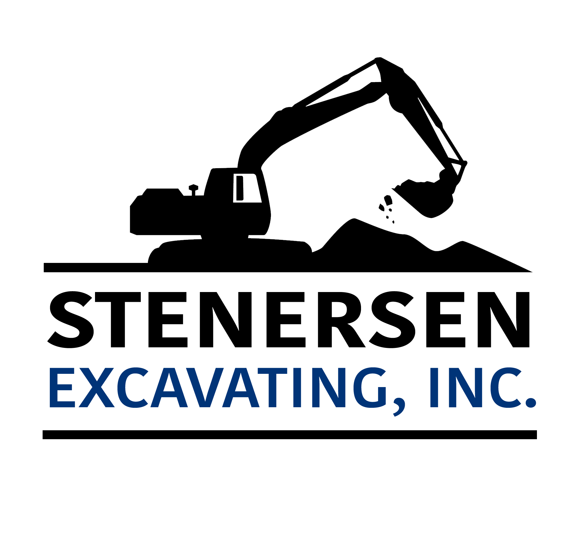 Stenersen Excavating, Inc. Logo