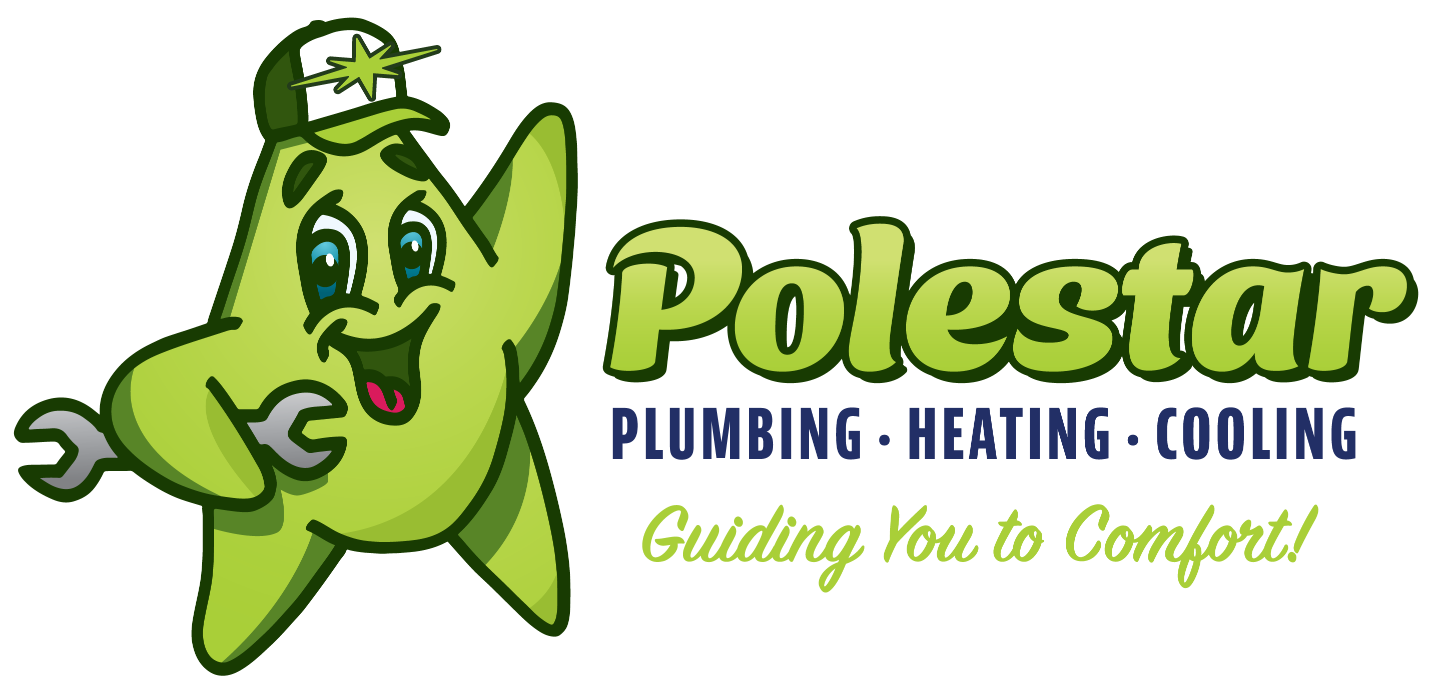 Polestar Plumbing, Heating & Air Conditioning Logo