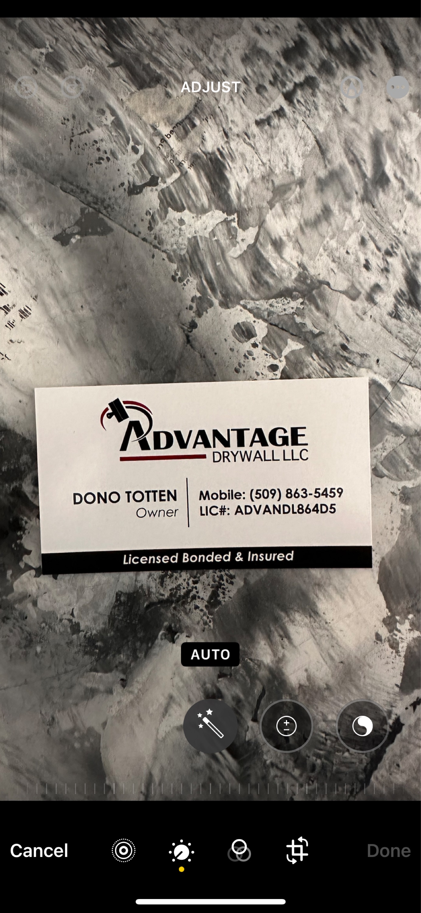 Advantage Drywall, LLC Logo