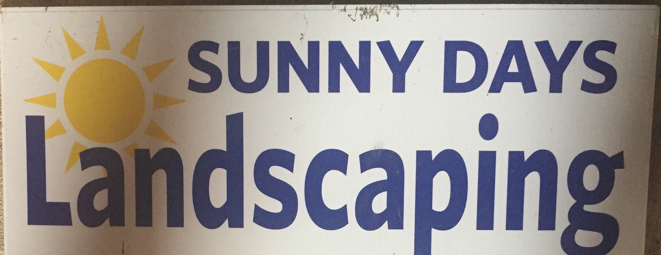 Sunny Days Landscaping Logo
