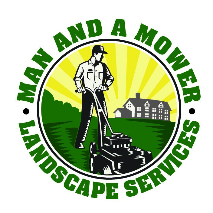 Man and a Mower Logo