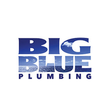 Big Blue Plumbing Logo