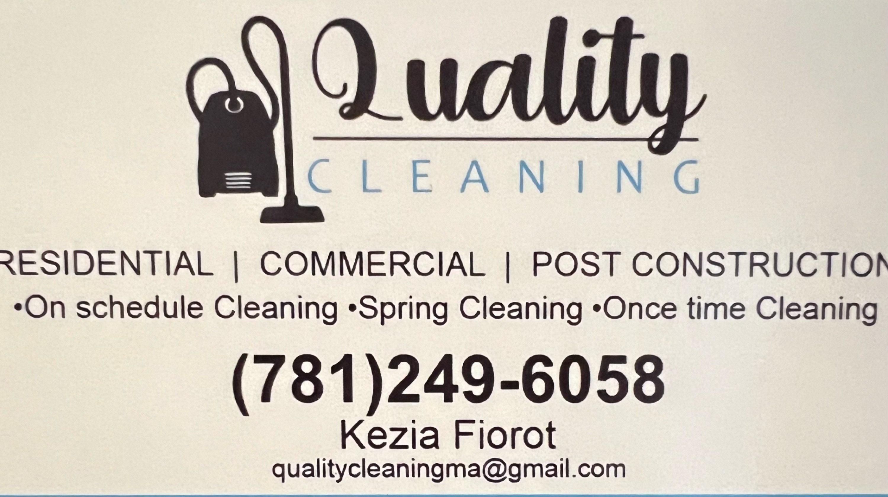 Quality Cleaning Logo