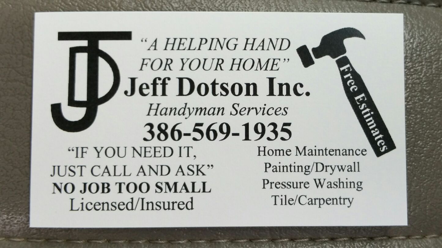 Jeff Dotson, Inc. Logo