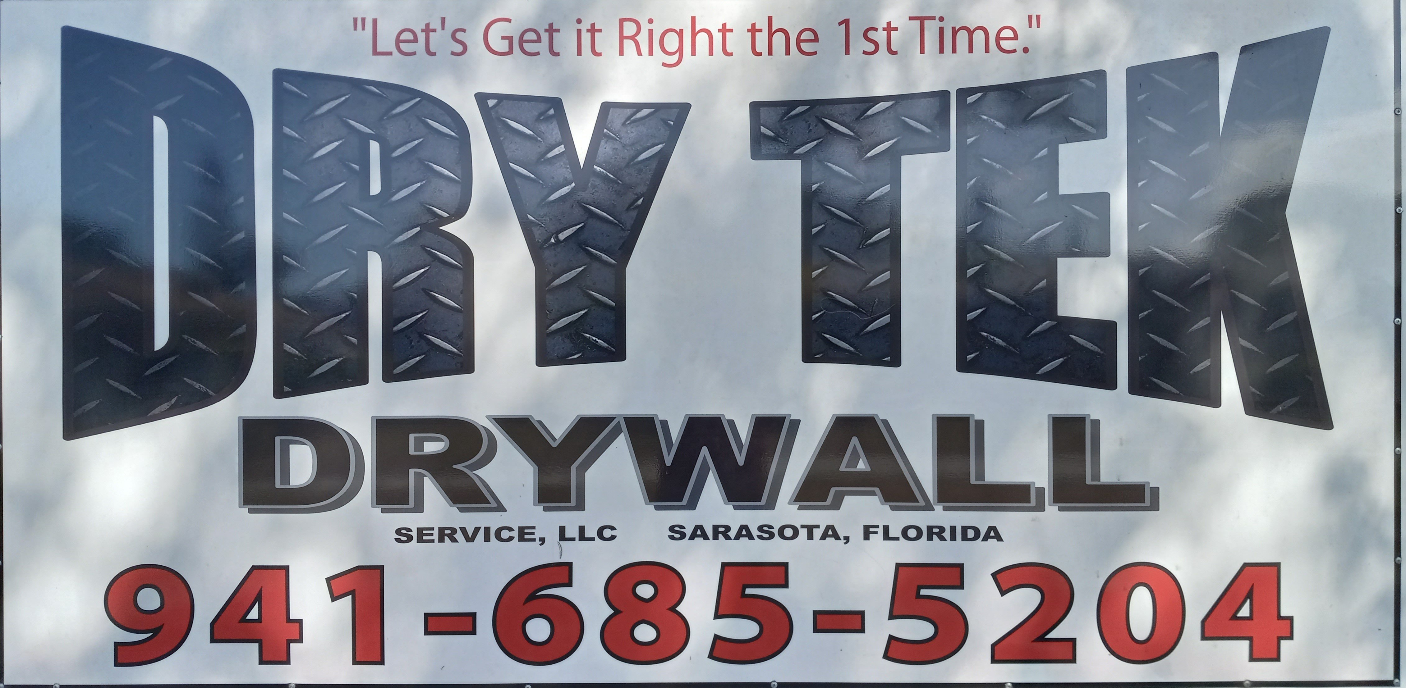 Dry Tek Drywall Service Logo
