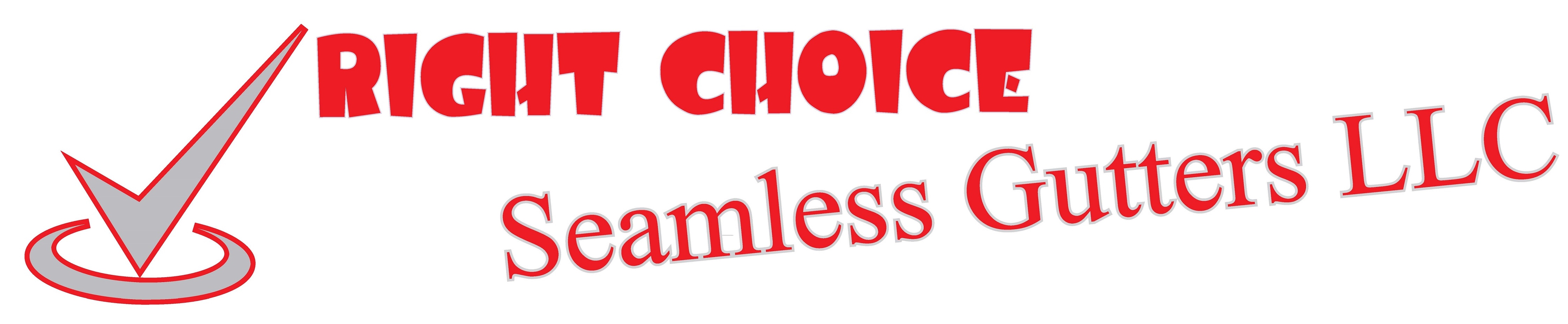 Right Choice Seamless Gutters, LLC Logo