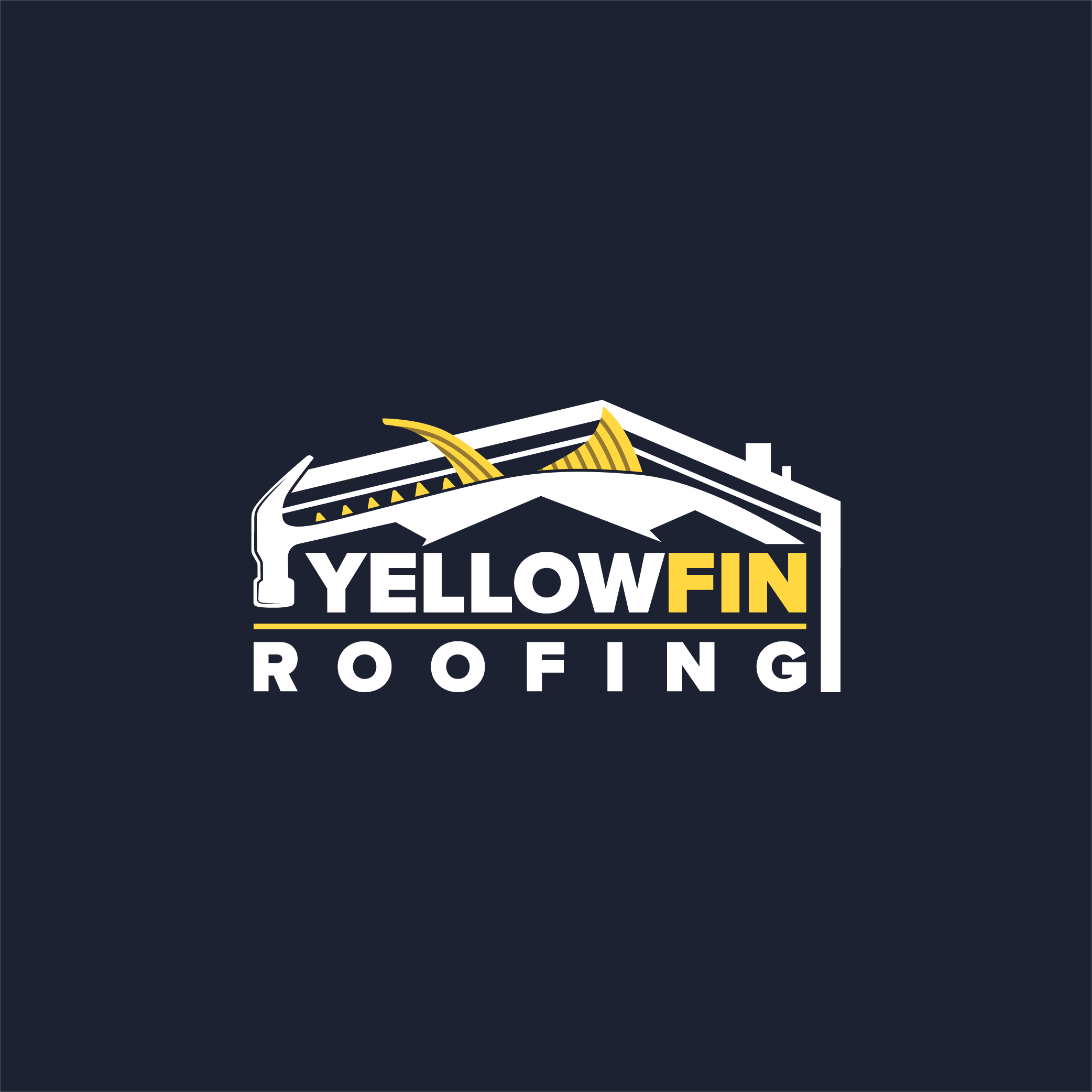 Yellowfin Roofing LLC Logo
