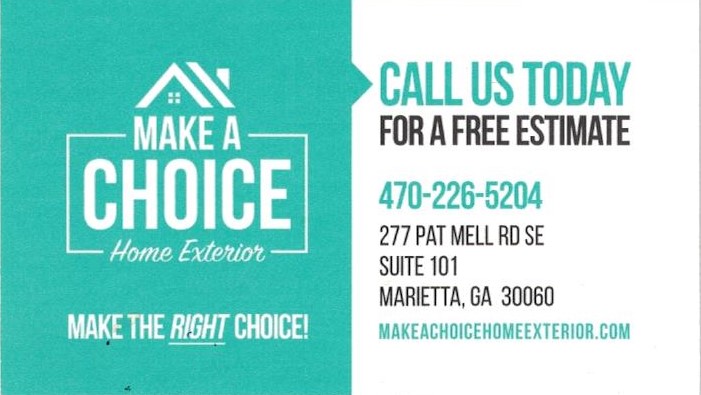 Make A Choice Home Exterior, LLC Logo