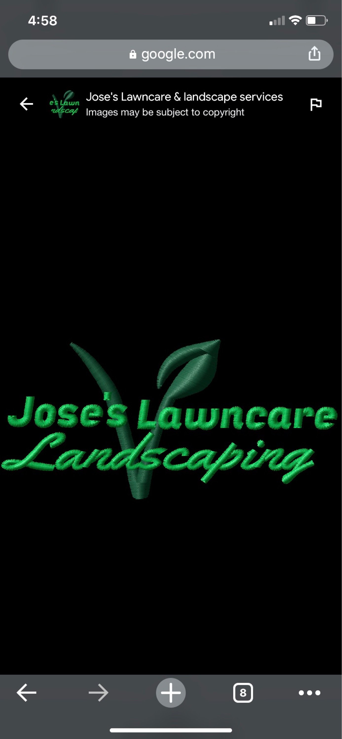Jose's Lawn Care & Landscape Service Logo