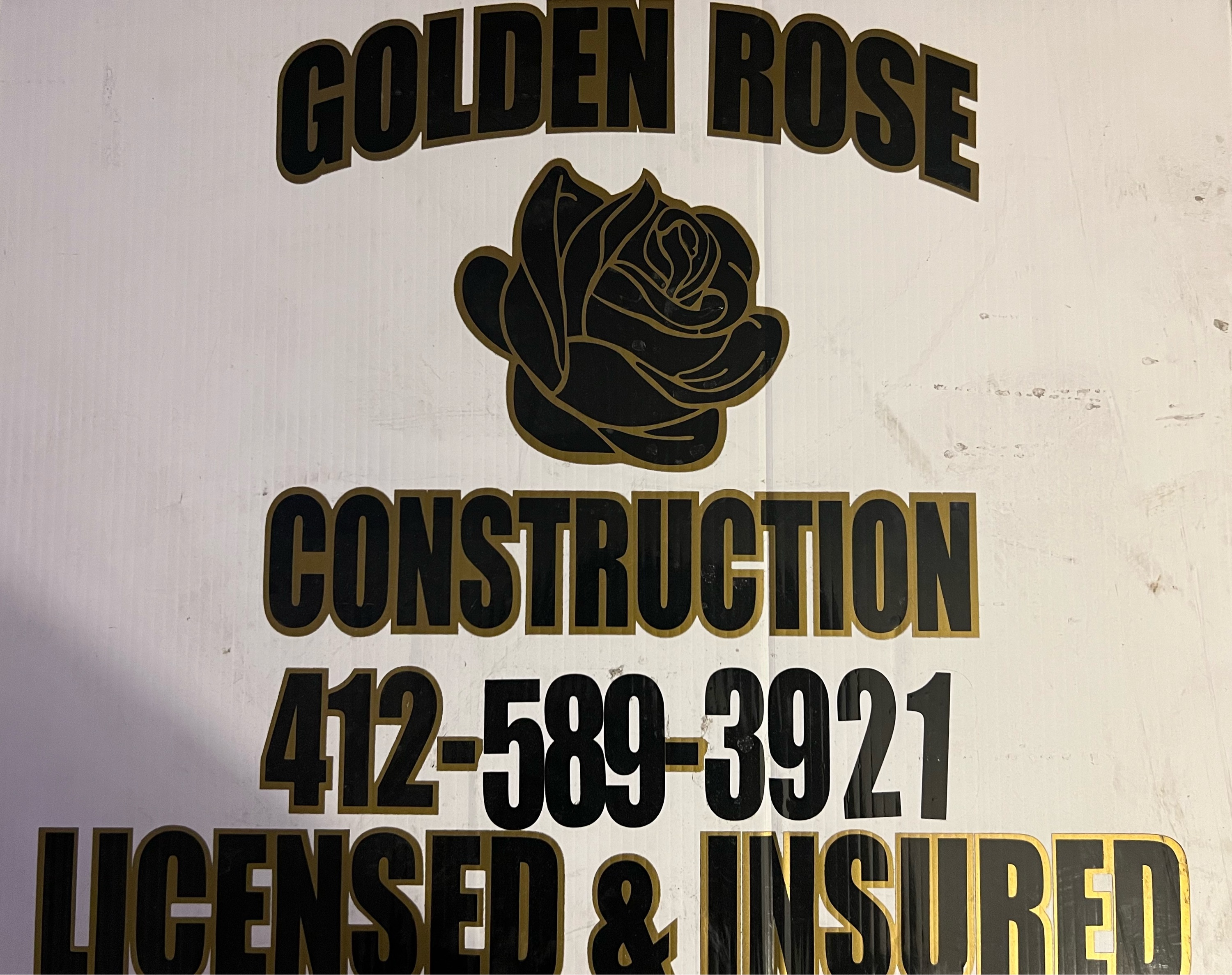 Golden Rose Construction Logo