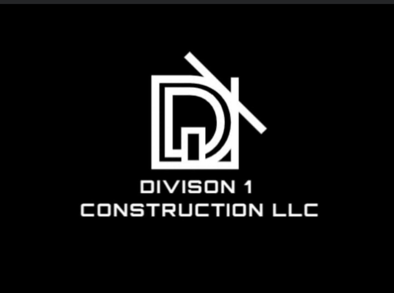 Division 1 Construction LLC Logo