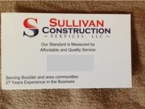 Sullivan Construction Services, LLC Logo
