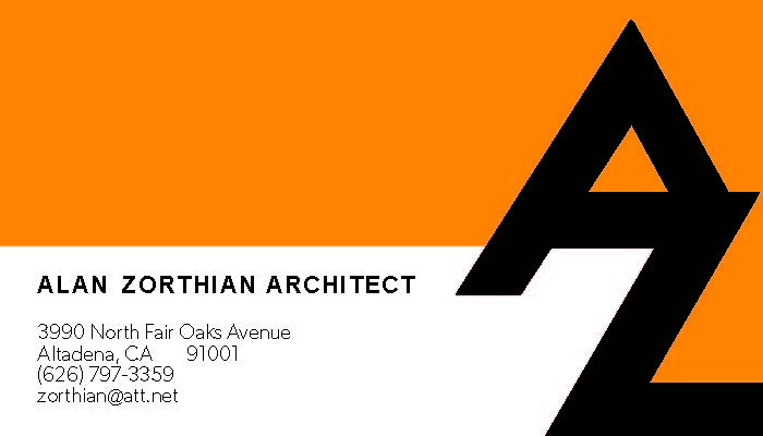 Alan Zorthian Architect Logo