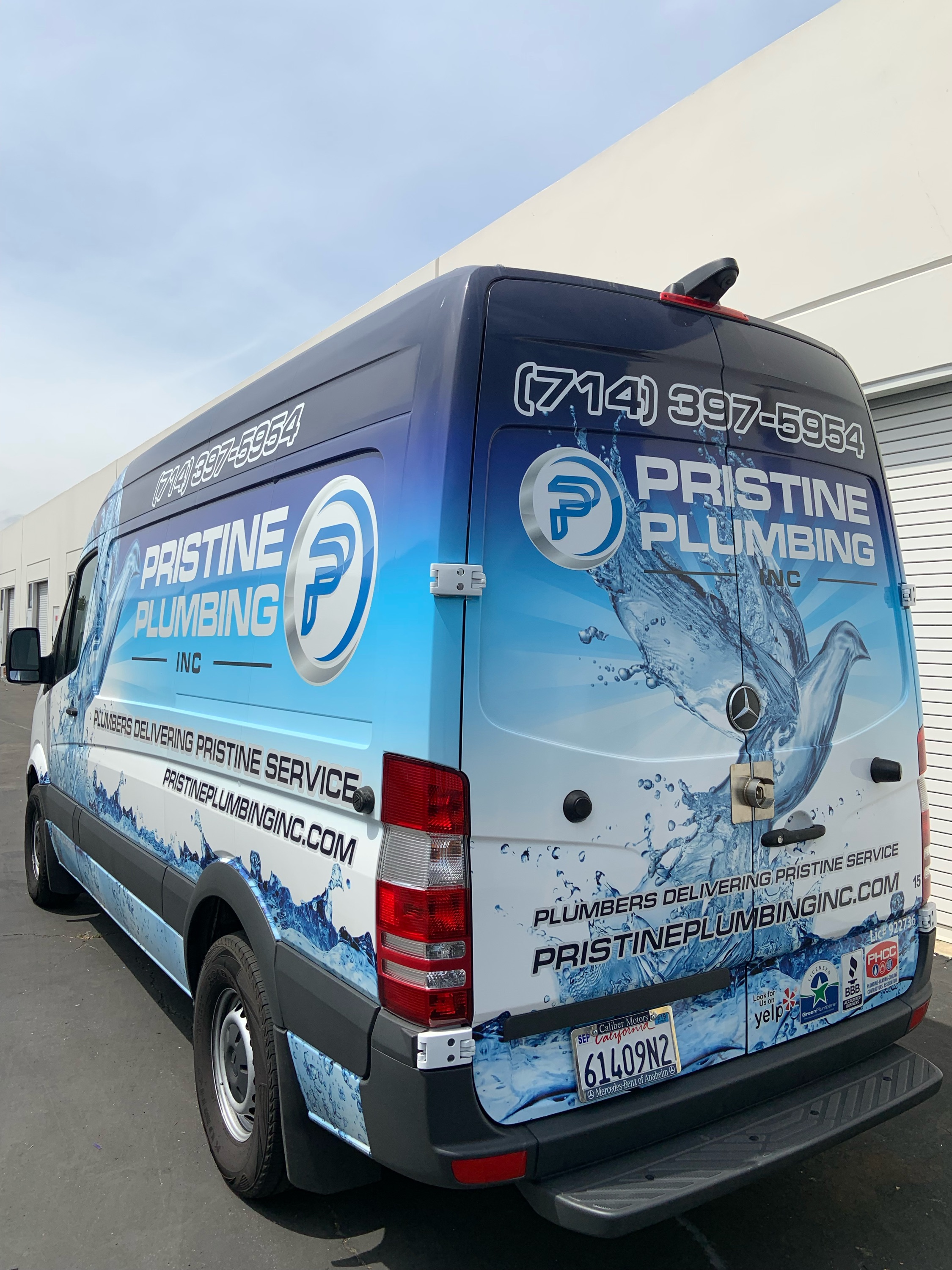 Pristine Plumbing, Inc. Logo