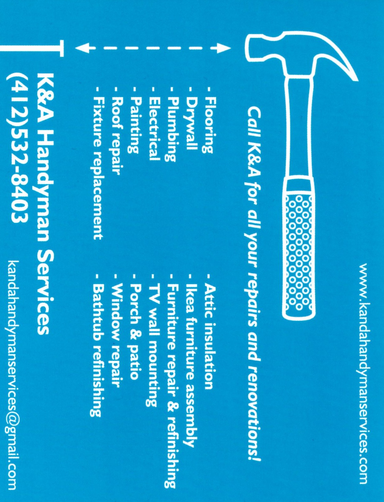 K&A Handyman Services Logo