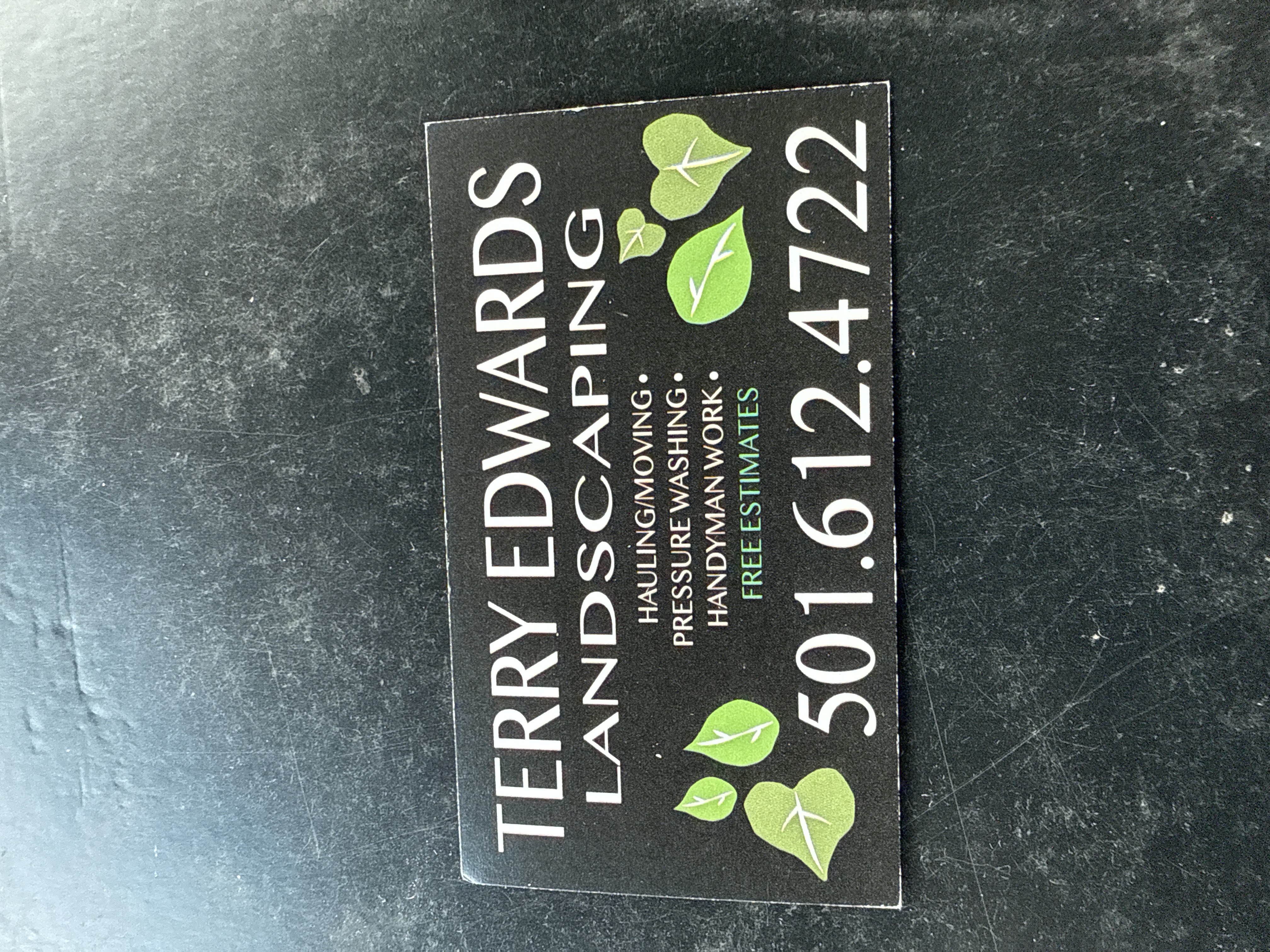 Terry Edwards Landscaping Logo