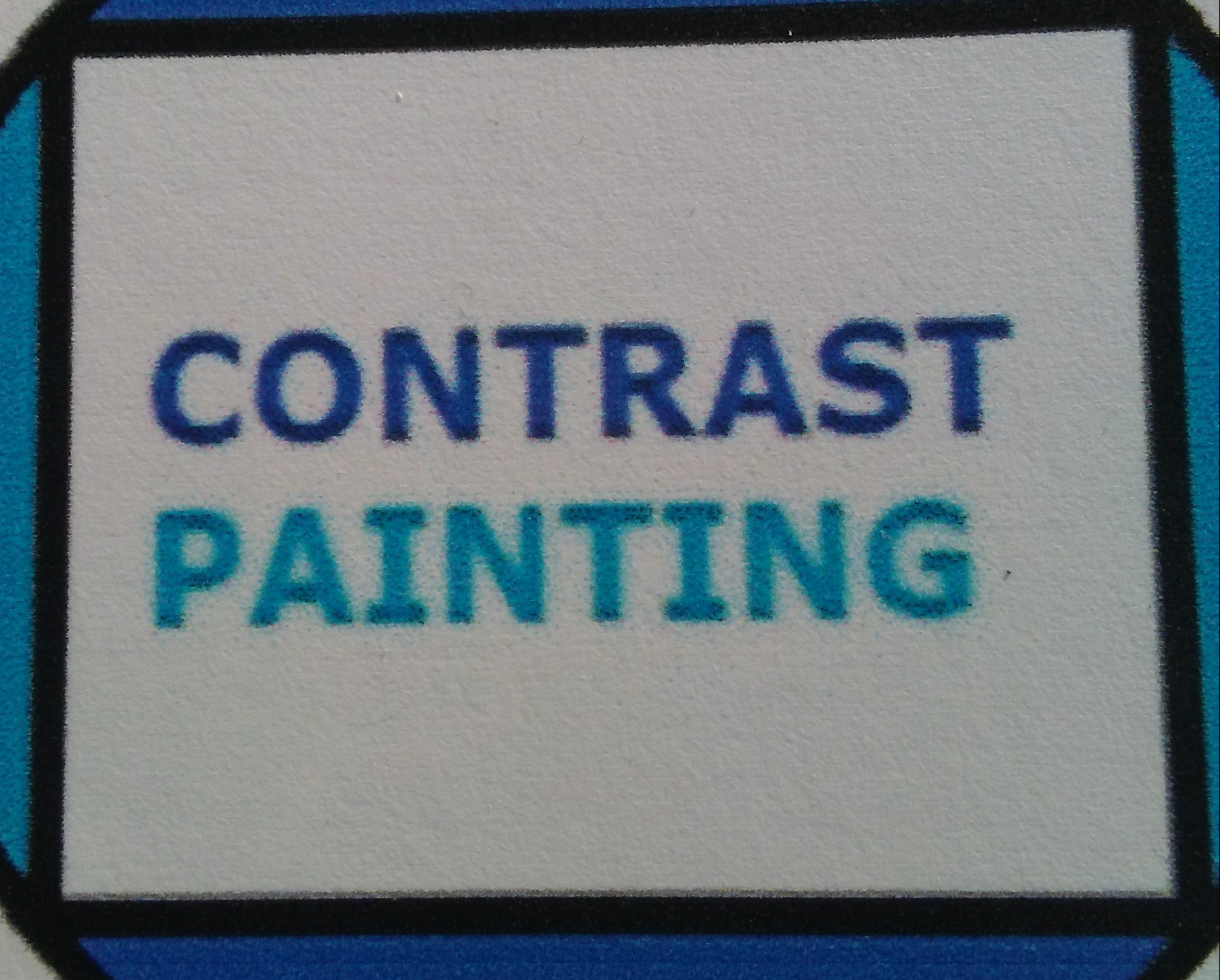 Contrast Painting & Drywall Logo