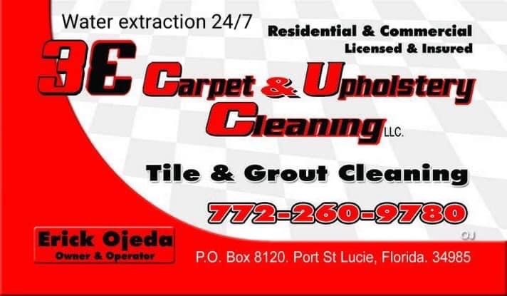 3E Carpet And Tile Cleaning Logo