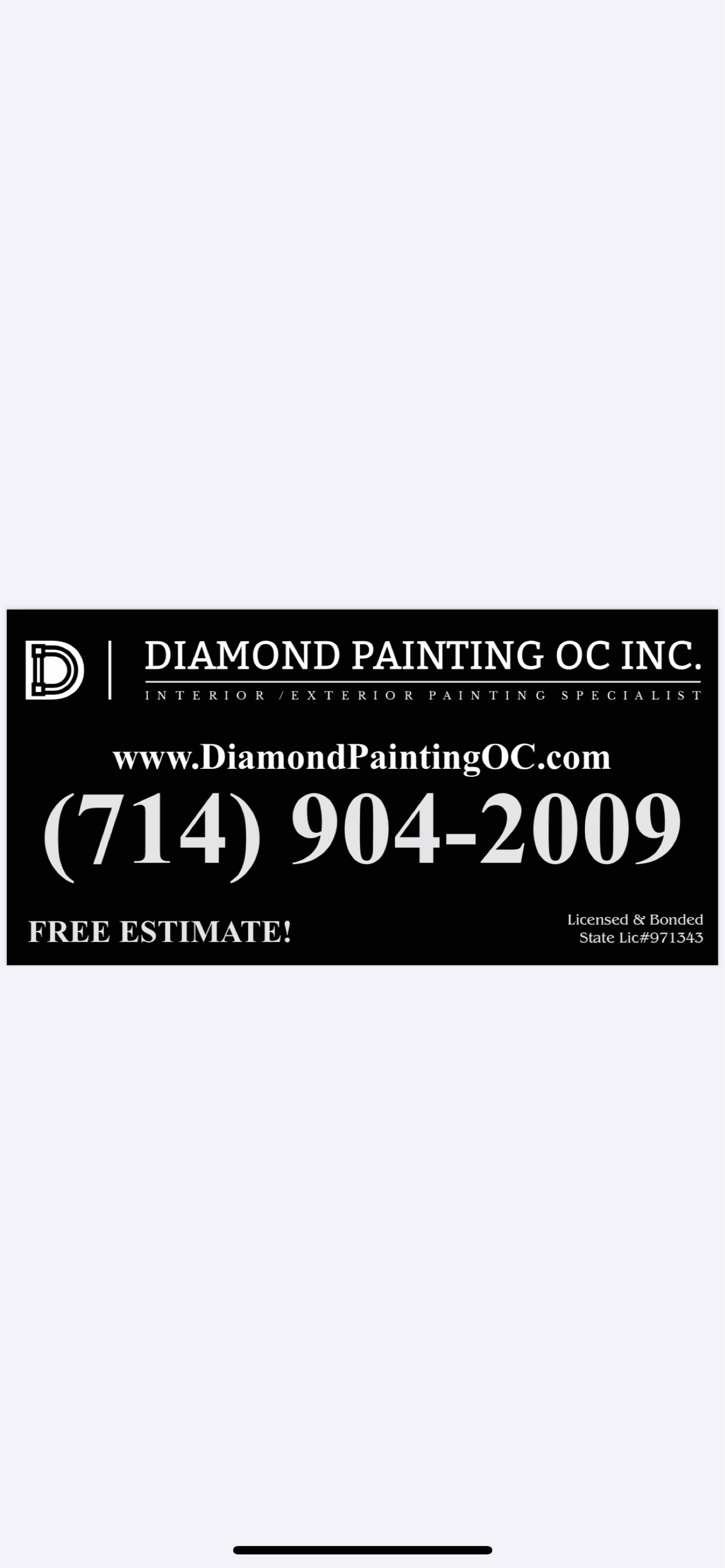 Diamond Painting O C, Inc. Logo
