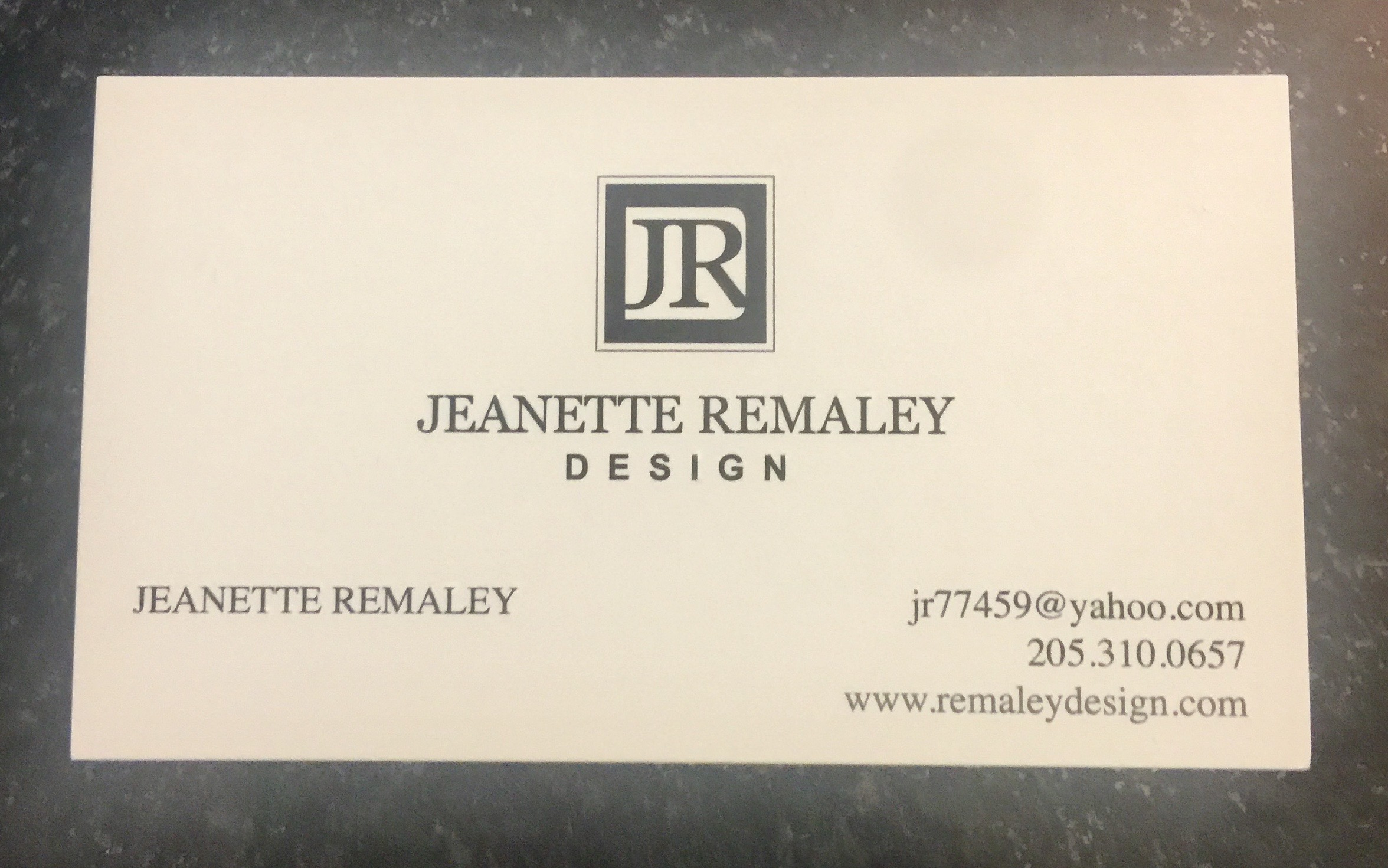 Jeanette Remaley Designs Logo