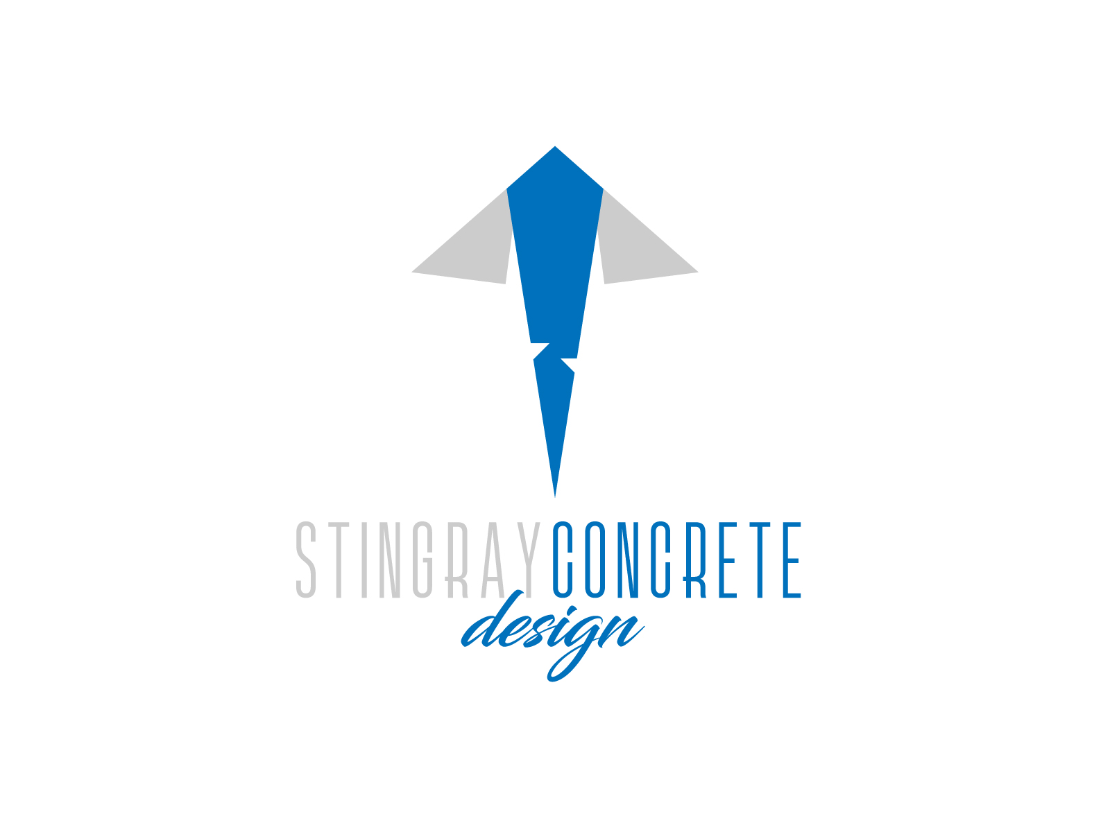 Stingray Concrete Design Logo