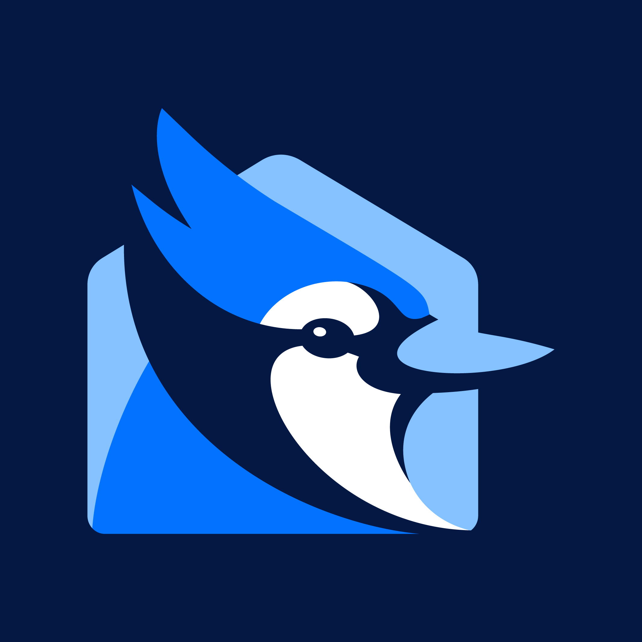 Blue Jay Garage Doors Limited Liability Company Logo