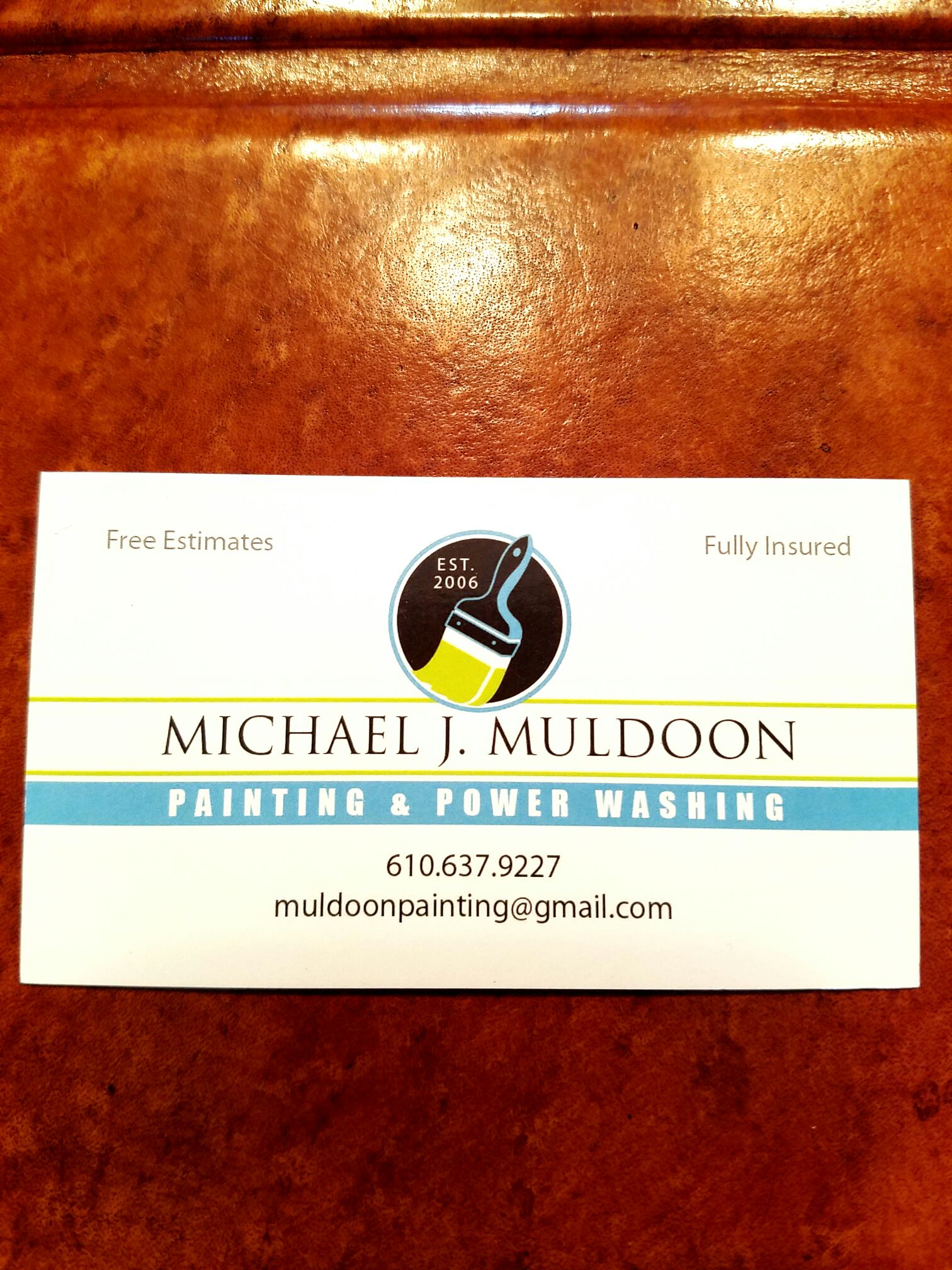 Michael J Muldoon Painting & Powerwashing Logo