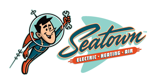 SeaTown Electric Heating and Air Logo