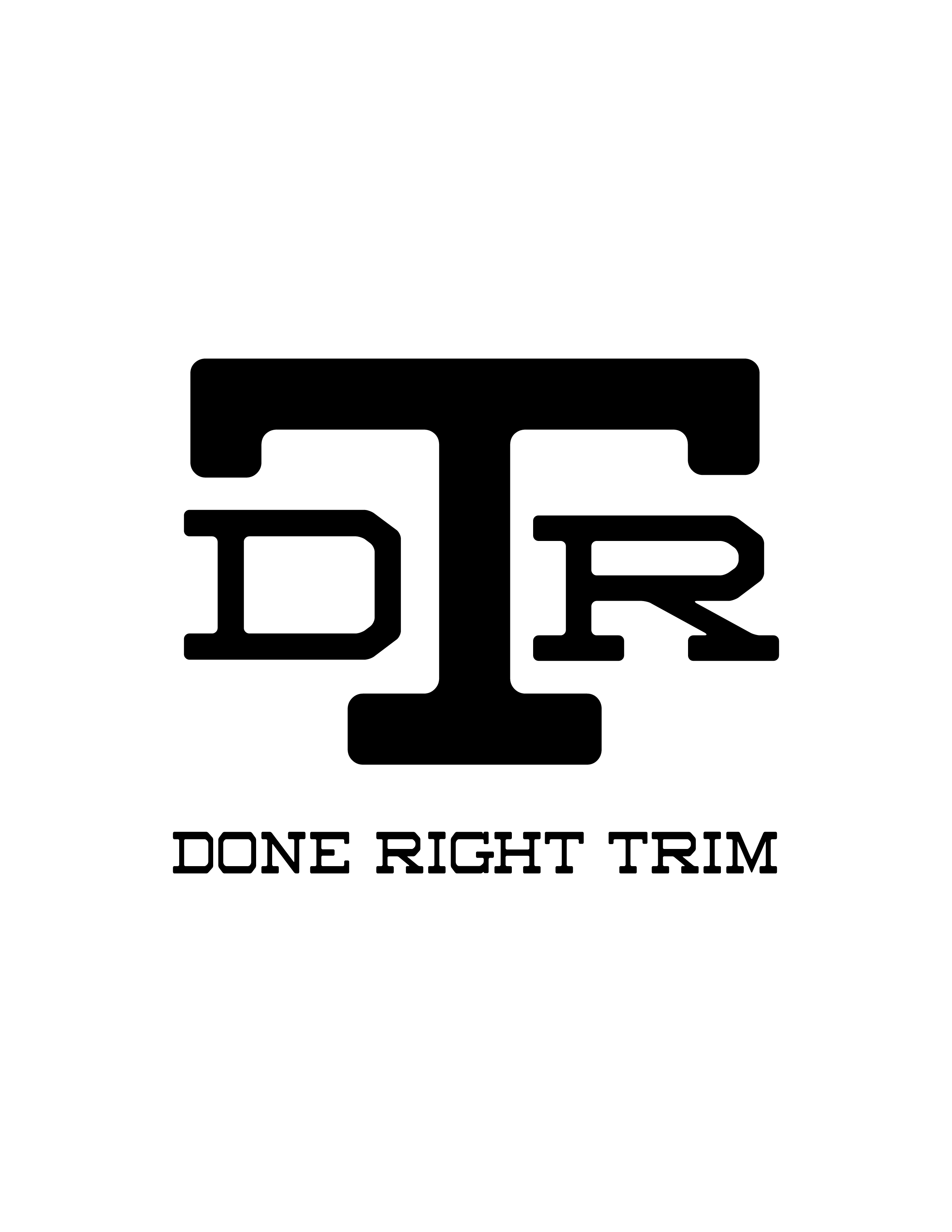 Done Right Trim Logo