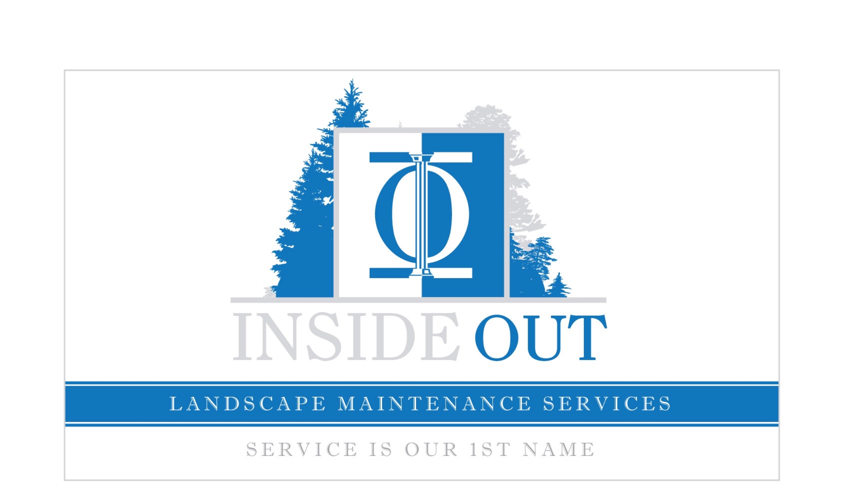Inside Out Landscape Maintenance Services Logo